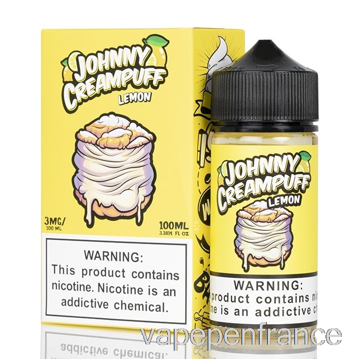 Citron - Johnny Creampuff - 100 Ml 0 Mg Stylo Vape